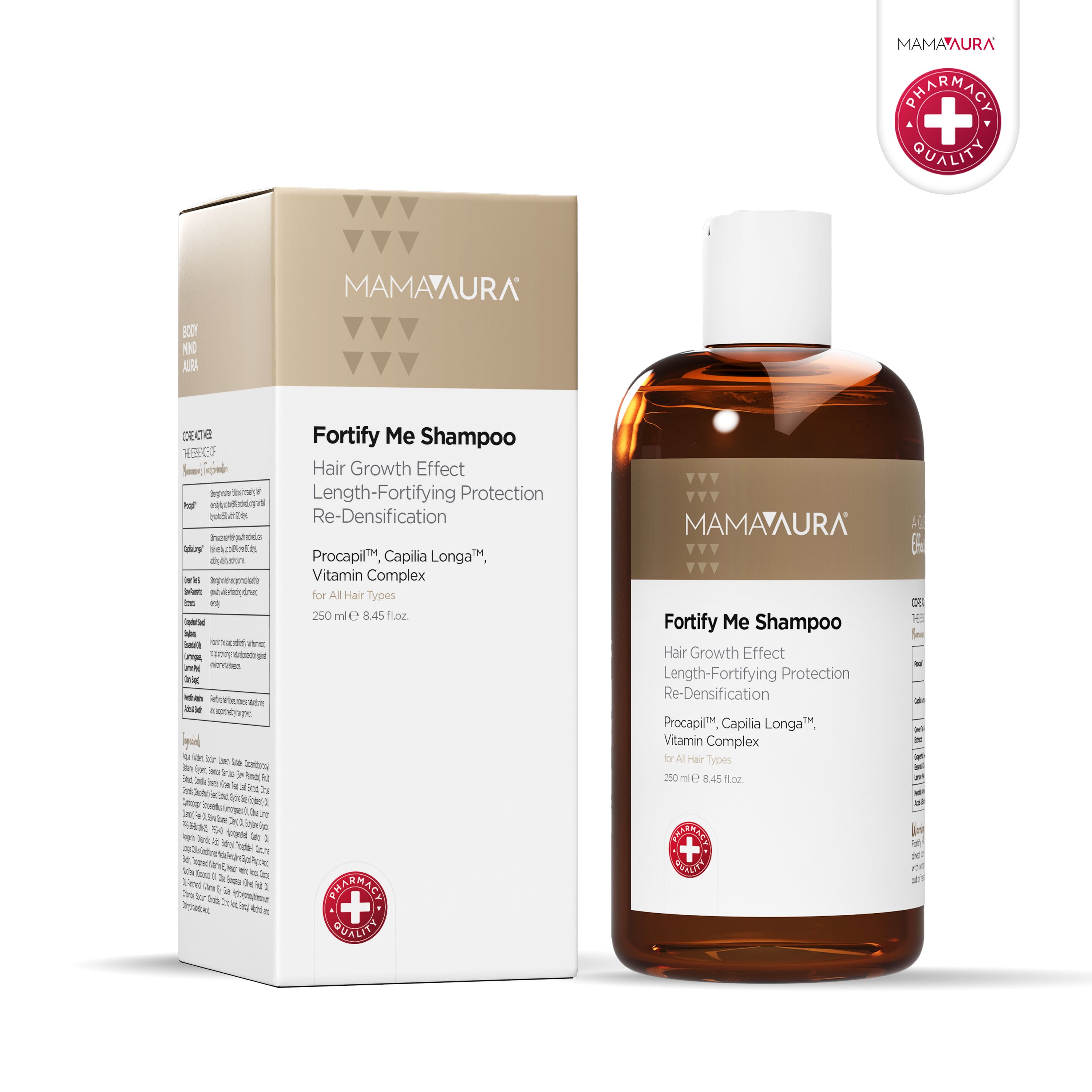 Mamaaura Fortify Me Dökülme Karşıtı Şampuan (250ml)