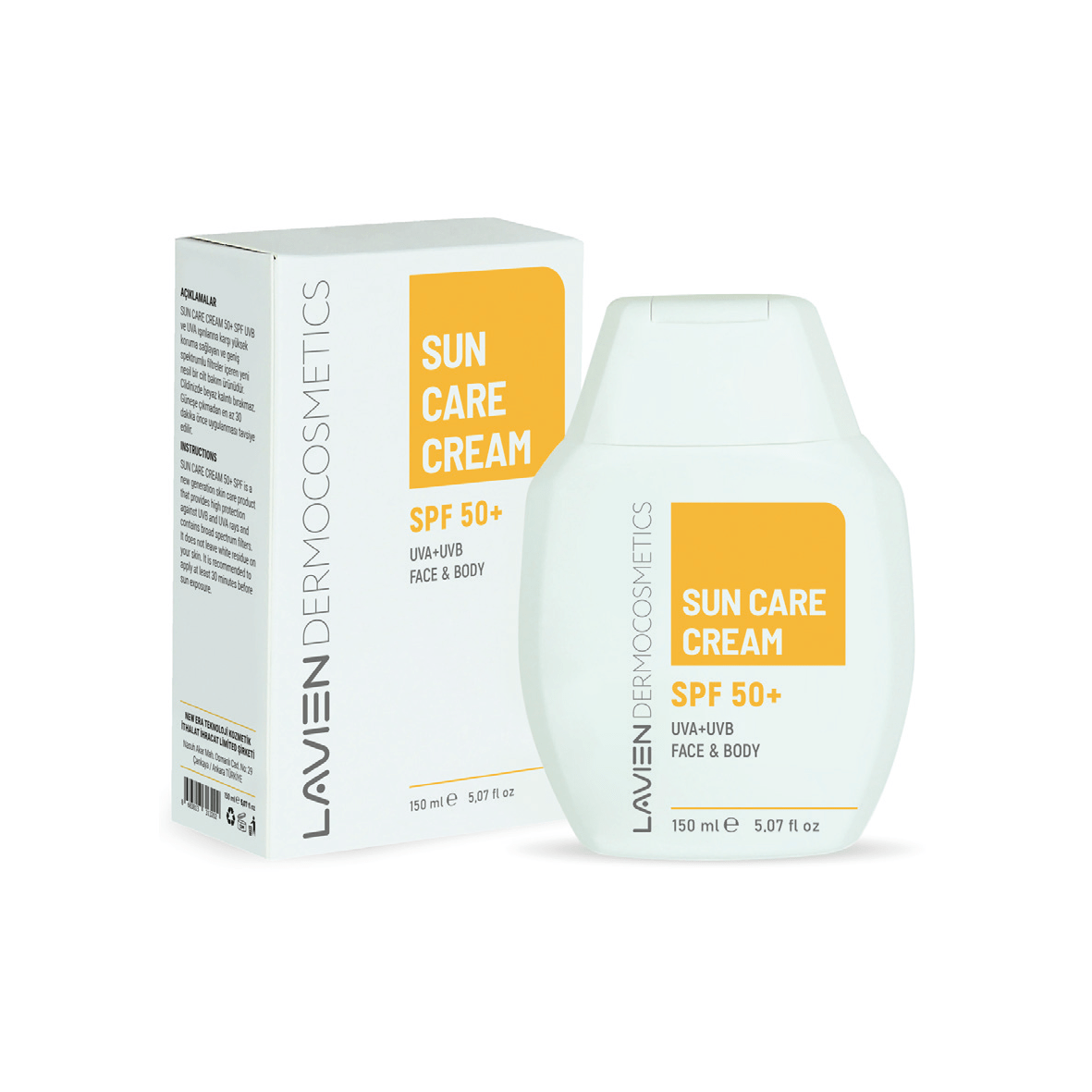 Sun Care Cream SPF 50+ | Leke Karşıtı Yüksek Koruma (Beyaz İz Bırakmaz)