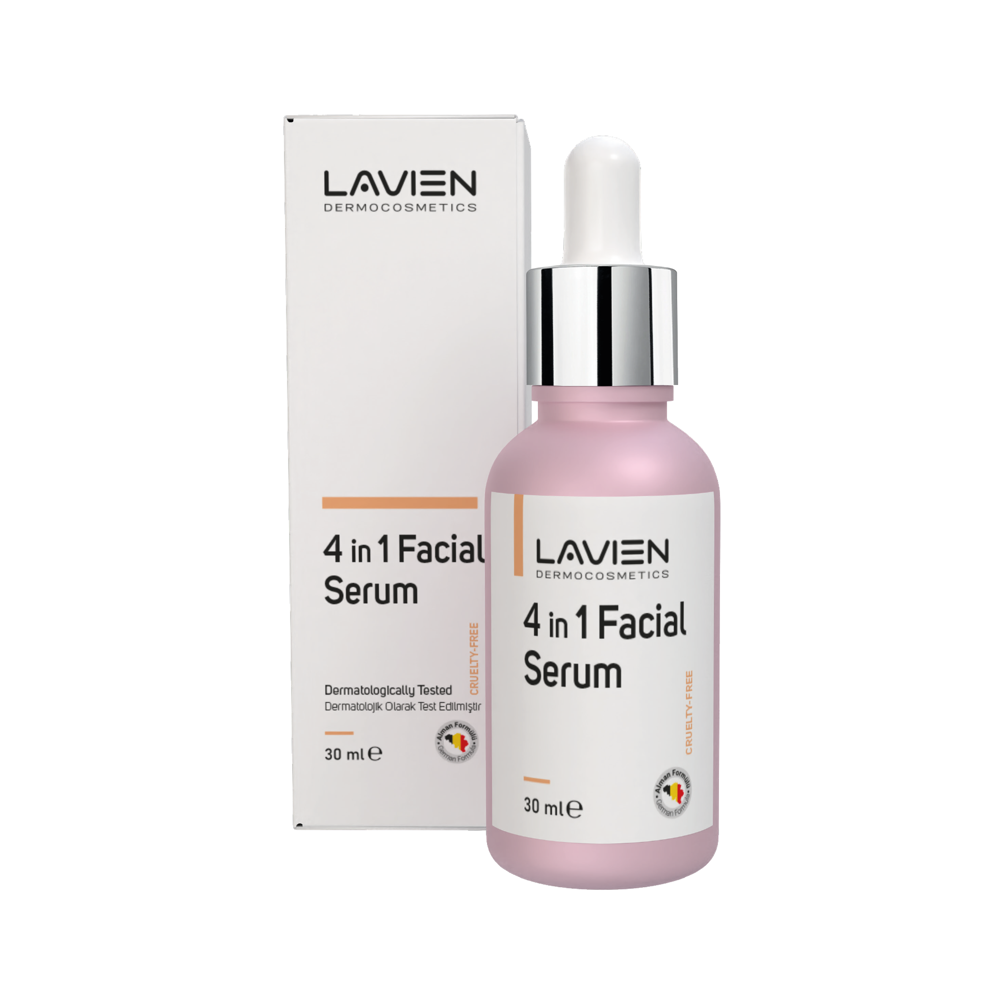 Lavien 4 in 1 Facial Serum | Aydınlatıcı, Onarıcı & Yaşlanma Karşıtı