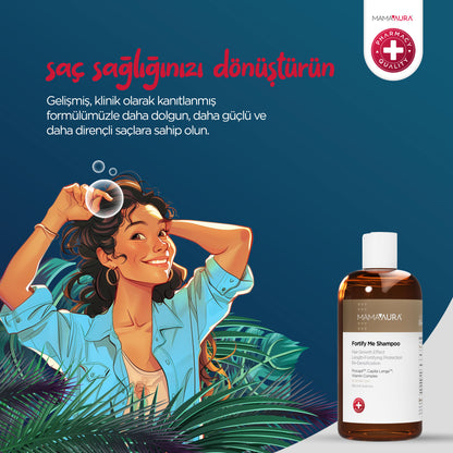 Mamaaura Fortify Me Dökülme Karşıtı Şampuan (250ml)