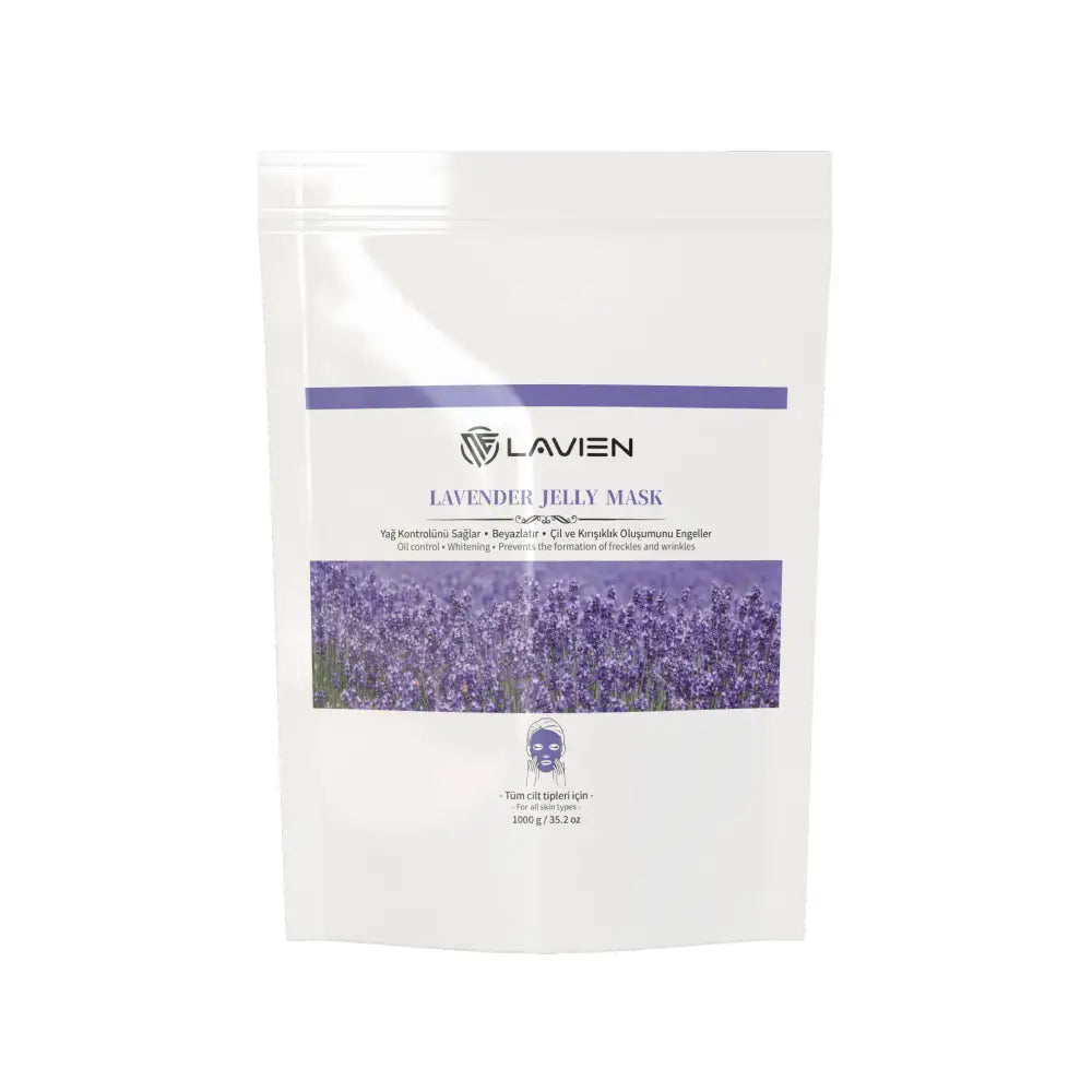 Lavien Lavender (Lavanta) Jelly Mask | Yatıştırıcı Soyulabilir Toz Maske - Peeling