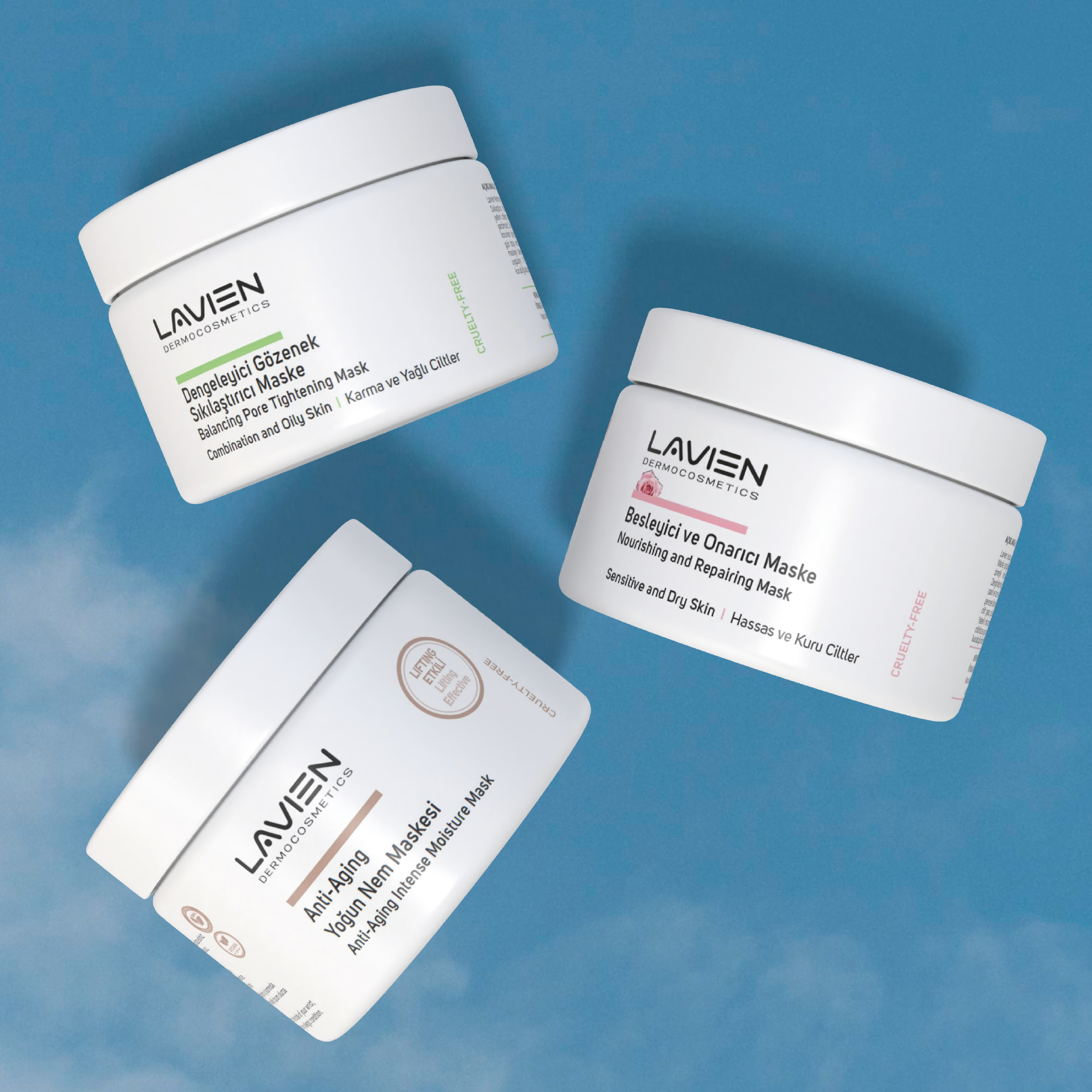 Lavien Anti-Aging Lifting Etkili Nem Maskesi (250ml)