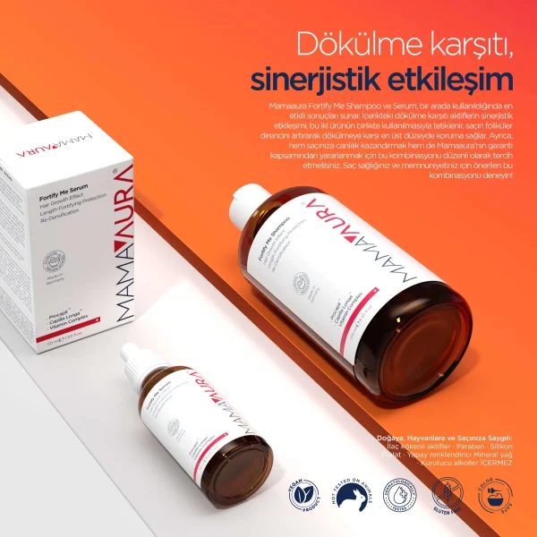 Mamaaura Fortify Me Shampoo - 250 ml - Görsel 3